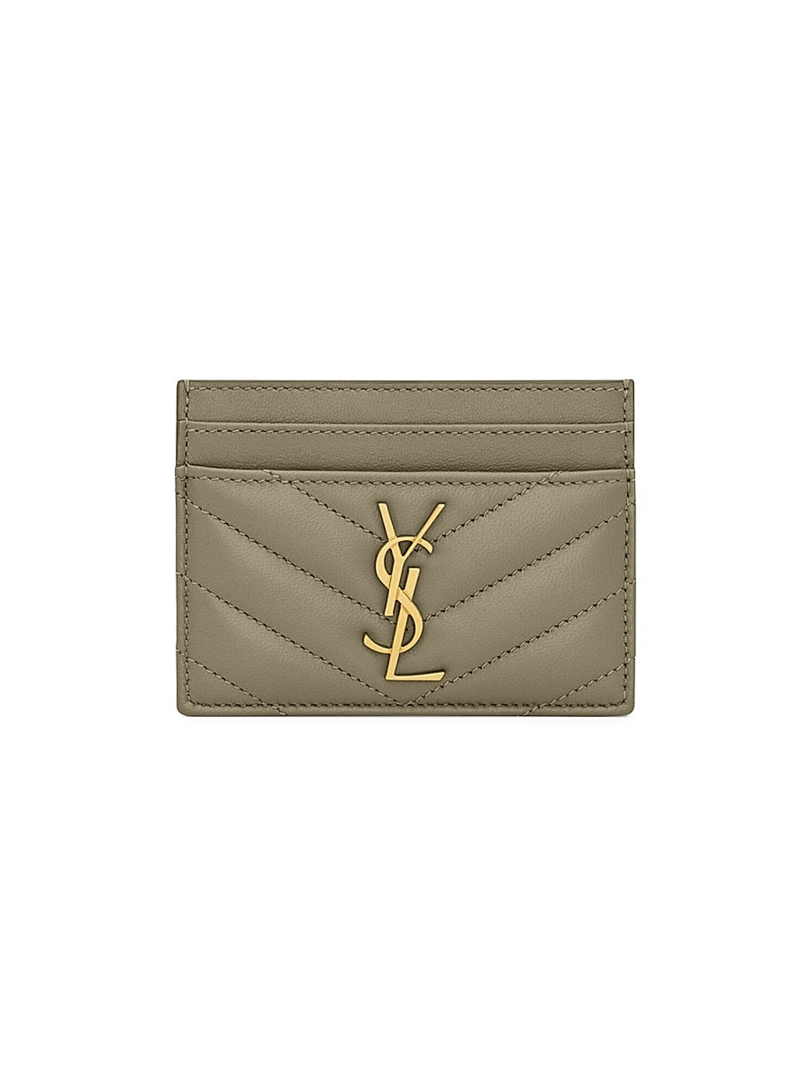 Cassandre Matelass Card Case in Lambskin