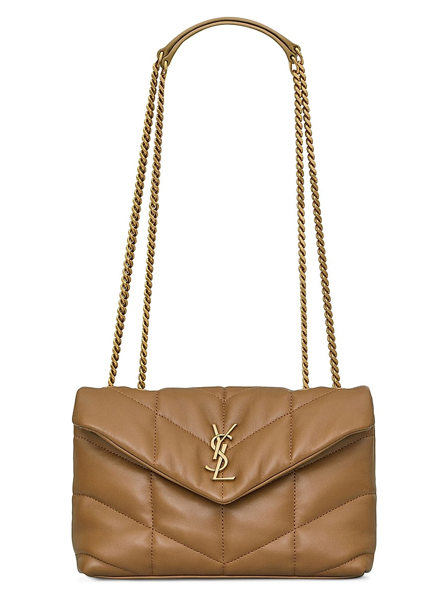 Puffer Toy Shoulder Bag in Quilted Lambskin