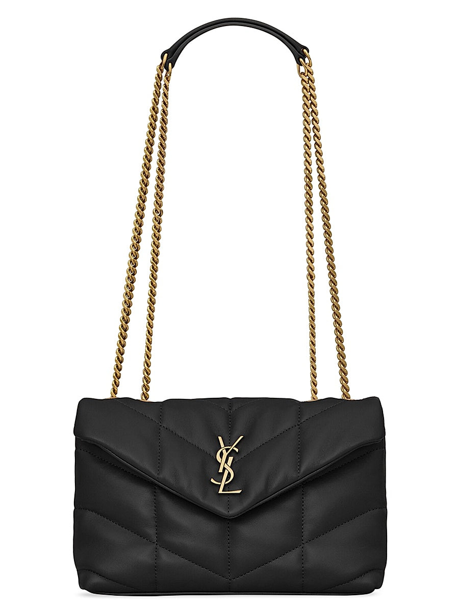 Puffer Toy Shoulder Bag in Quilted Lambskin