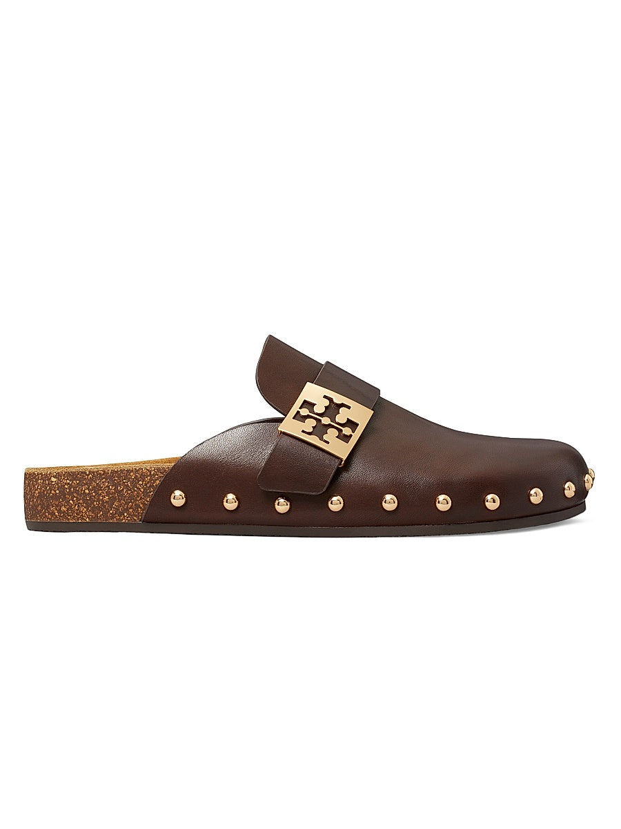 Mellow Suede Buckle Clogs