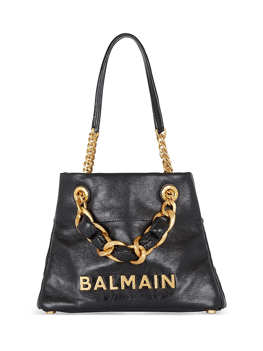 1945 Soft Cabas Crinkled Leather Bag