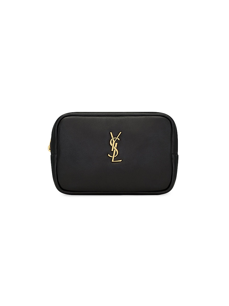 Cassandre Mini Cosmetic Pouch in Lambskin
