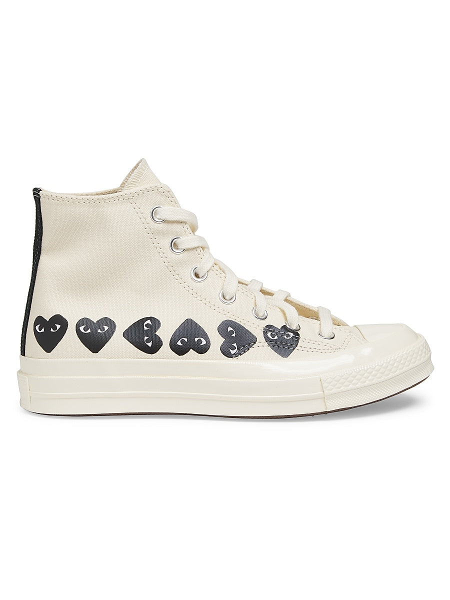 CdG PLAY x Converse Women's Chuck Taylor All Star Heart High-Top Sneakers