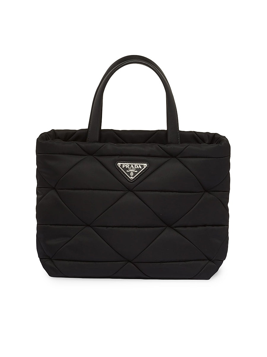 Padded Re-Nylon Tote Bag