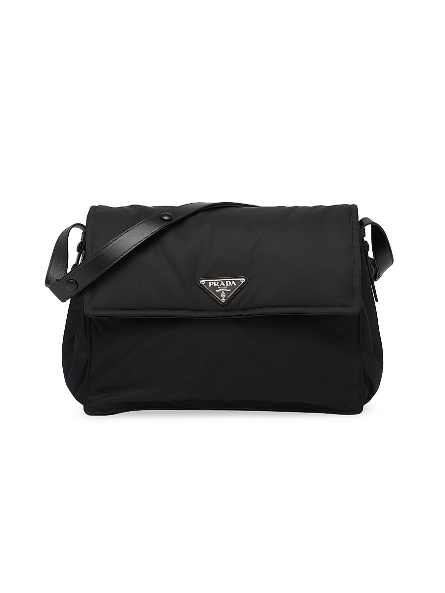 Re-Nylon Large Padded Shoulder Bag