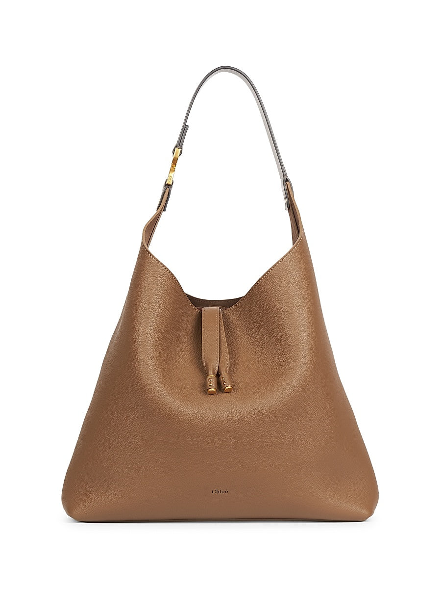 Marcie Leather Hobo Bag