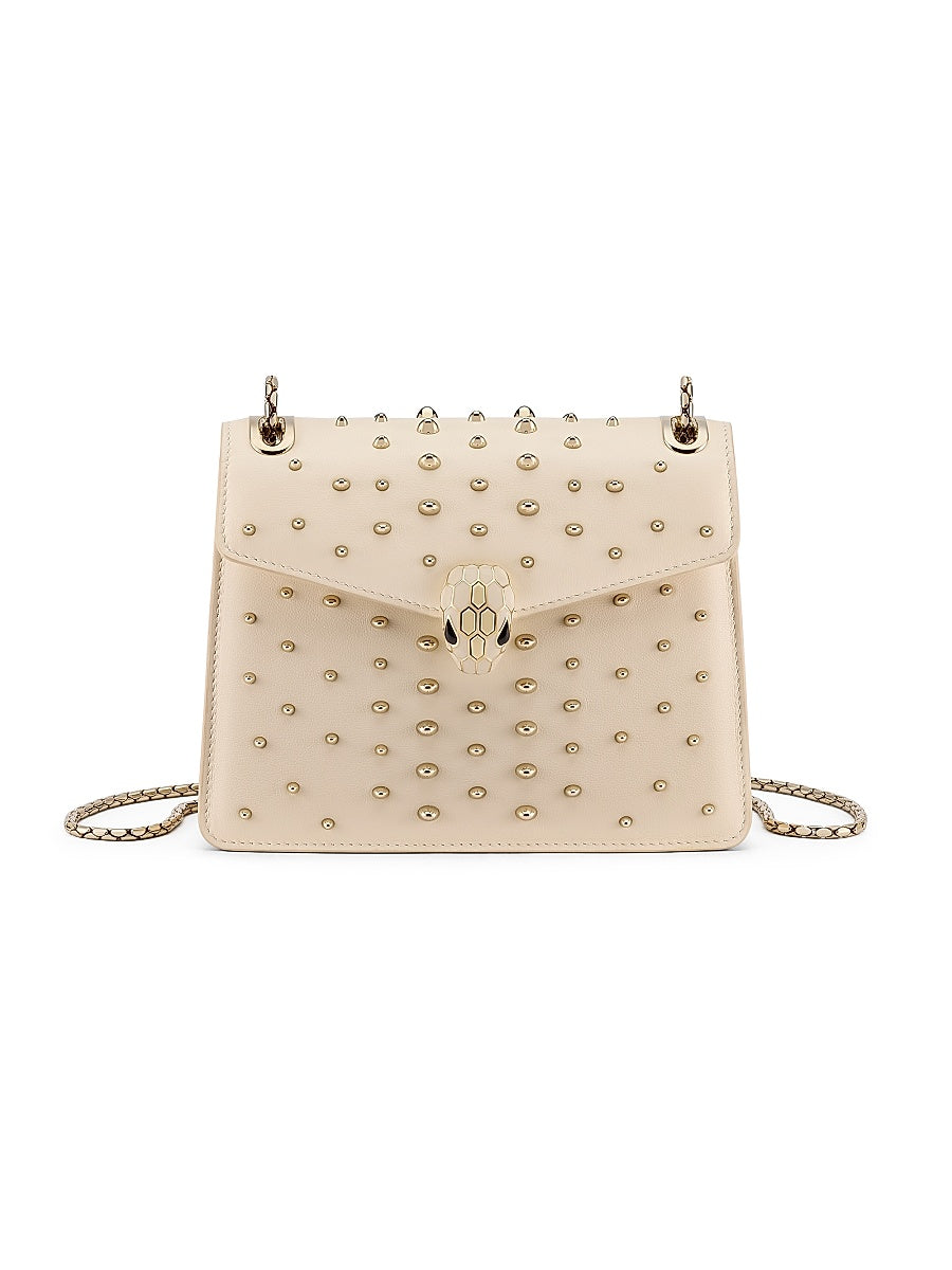 Serpenti Forever Leather Crossbody Bag