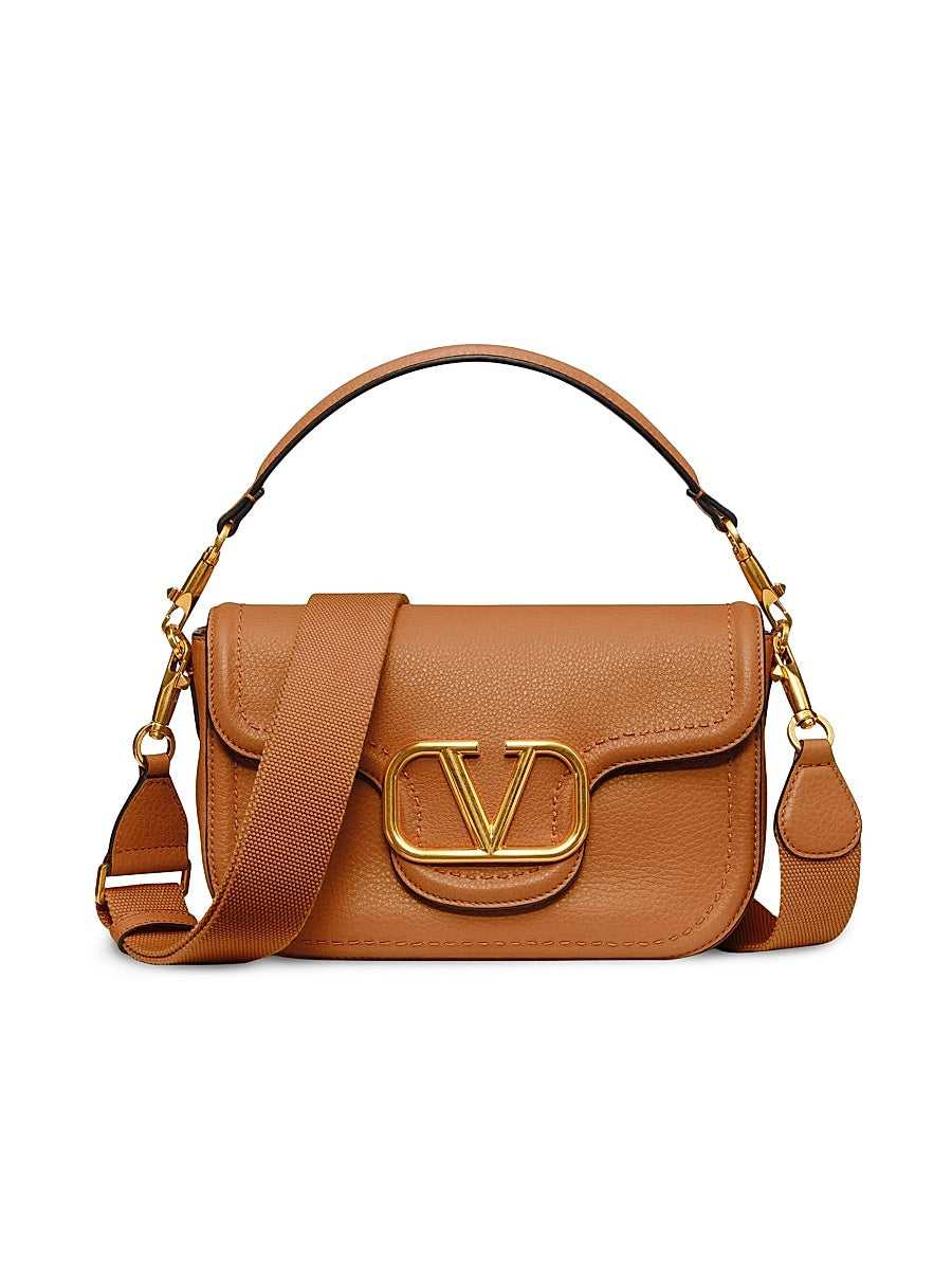 Alltime Grainy Calfskin Shoulder Bag