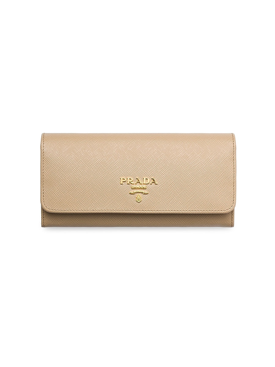 Large Saffiano Leather Wallet