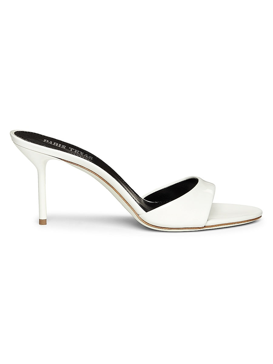 Lidia Patent Leather Mules