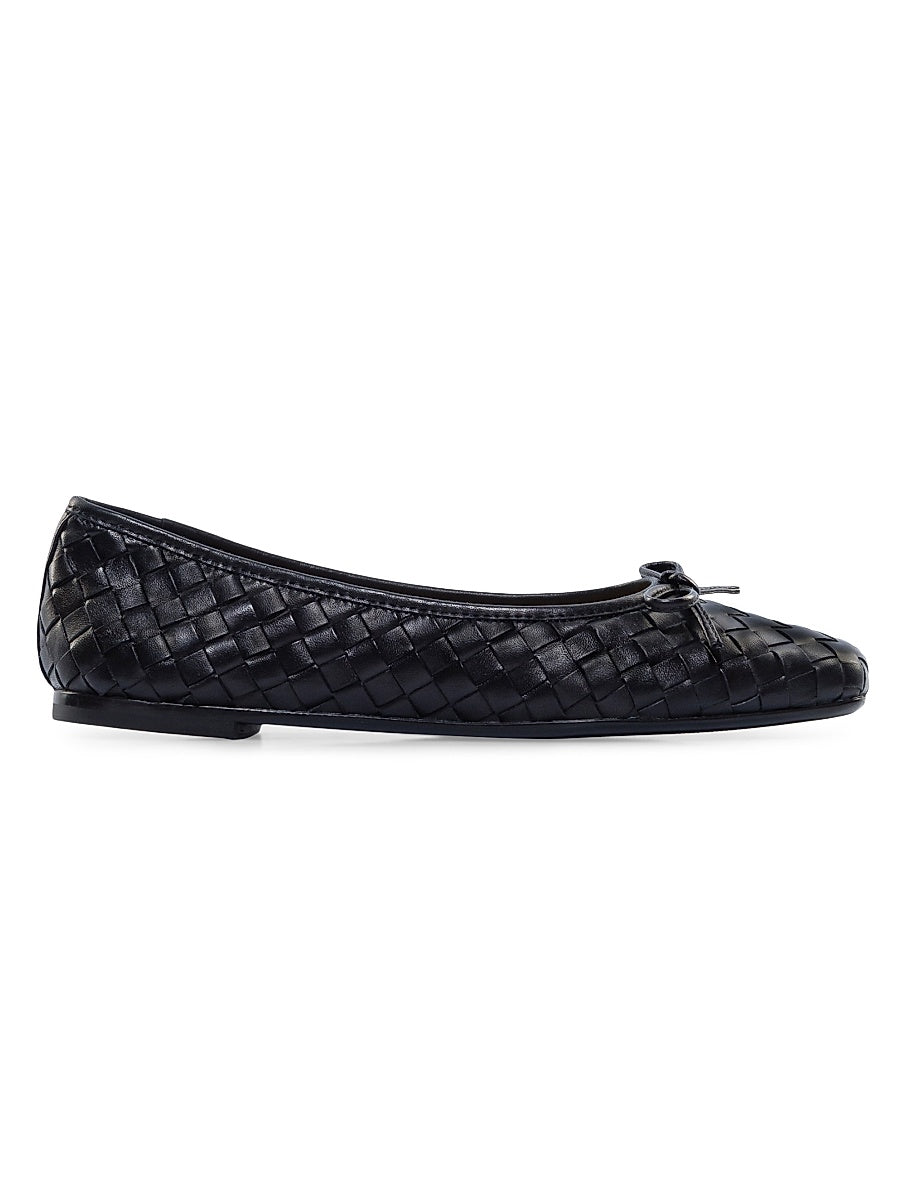 Gwynn Woven Leather Ballet Flats