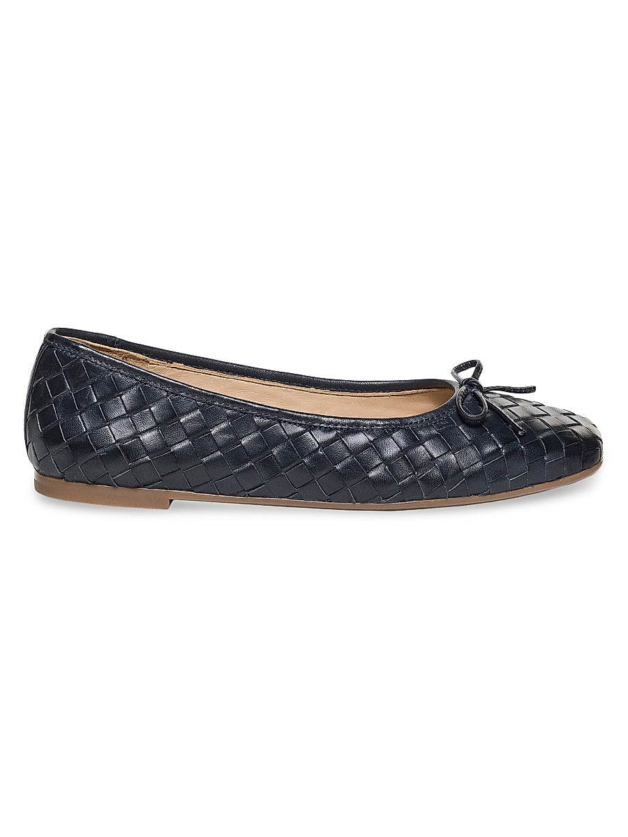 Gwynn Woven Leather Ballet Flats