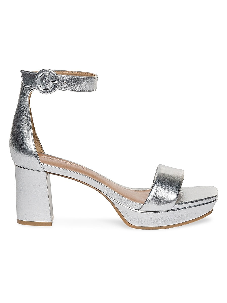Carla Leather Platform Sandals
