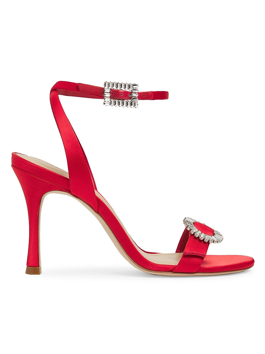 Satin 90MM Sandals