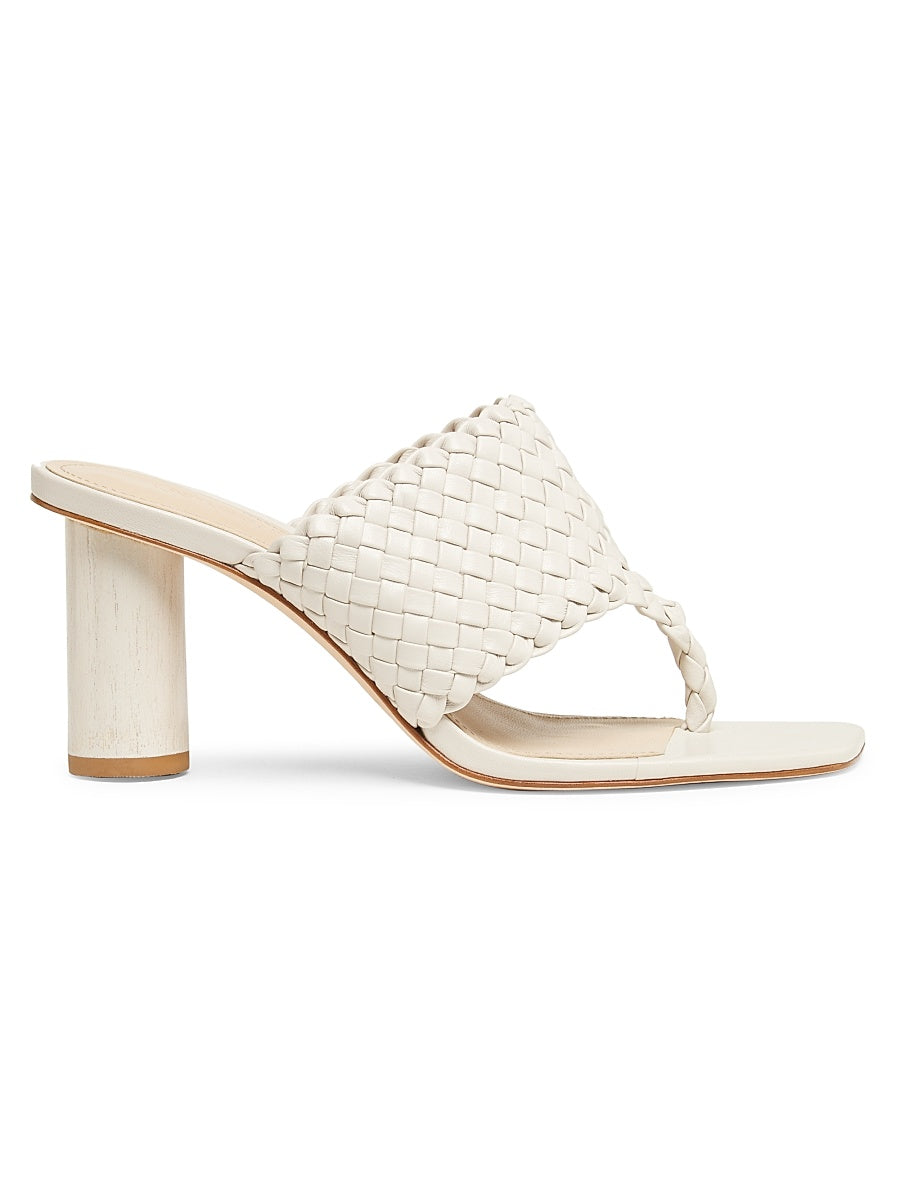 70MM Leather Sandals