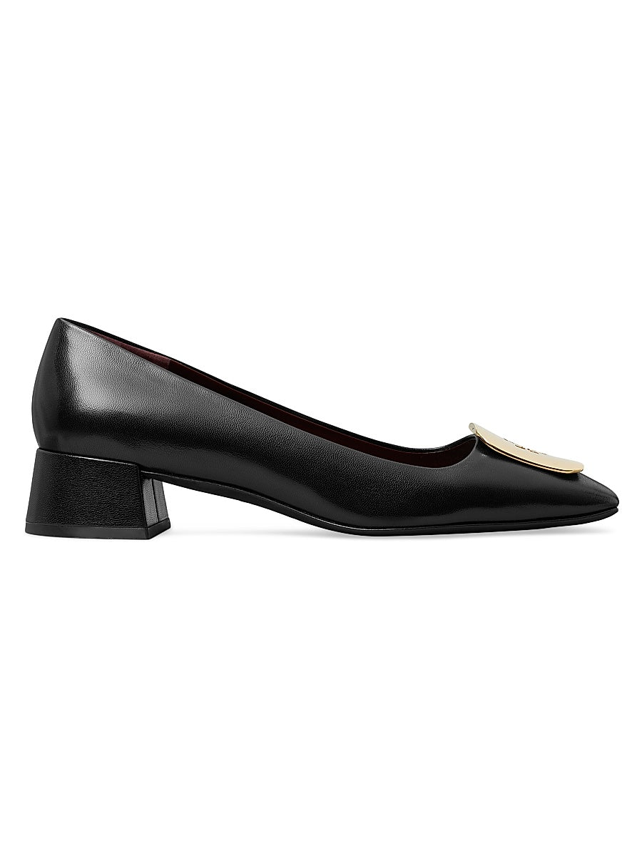Georgia 35 MM Leather Pump
