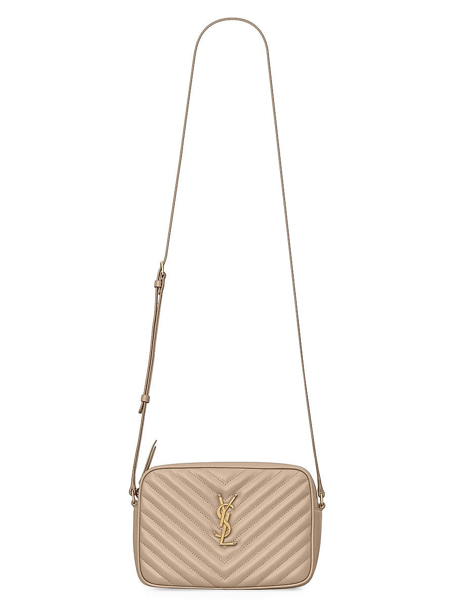 Lou Camera Crossbody Bag in Quilted Leather