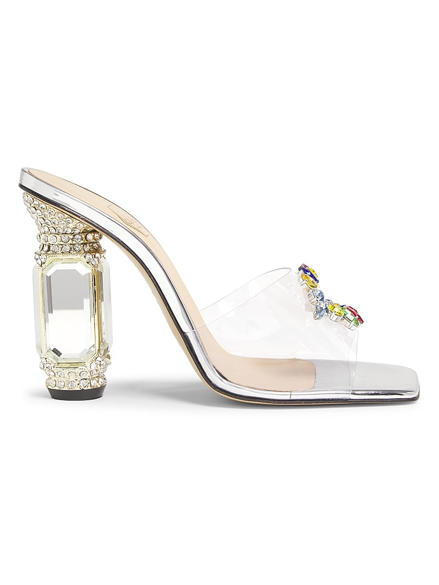 Aurum 100MM Transparent Mules