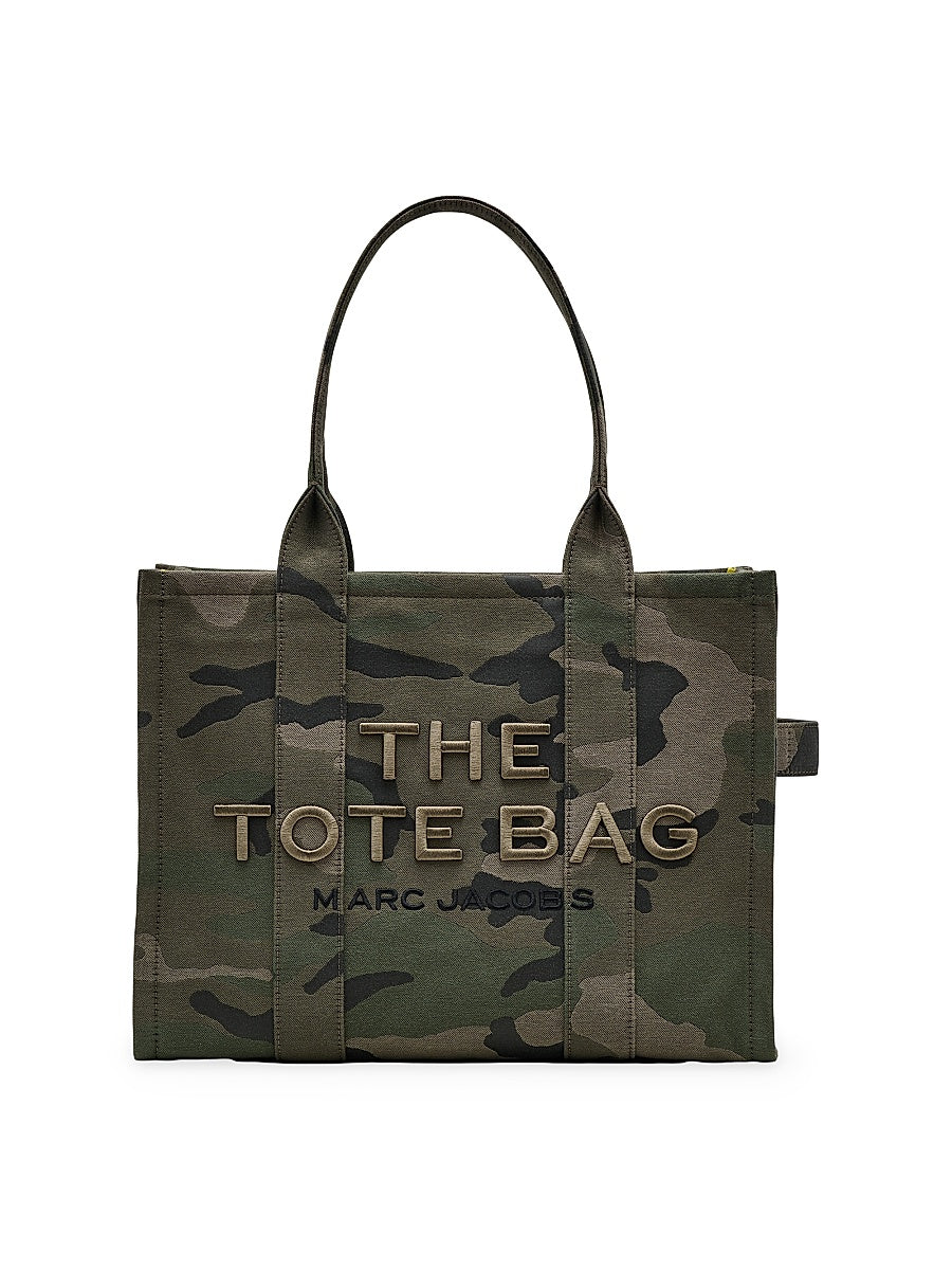 The Camo Jacquard Large Tote Bag