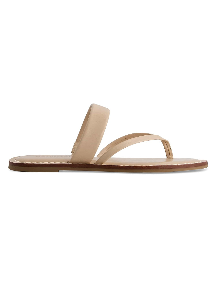 Leia Leather Thong Sandals