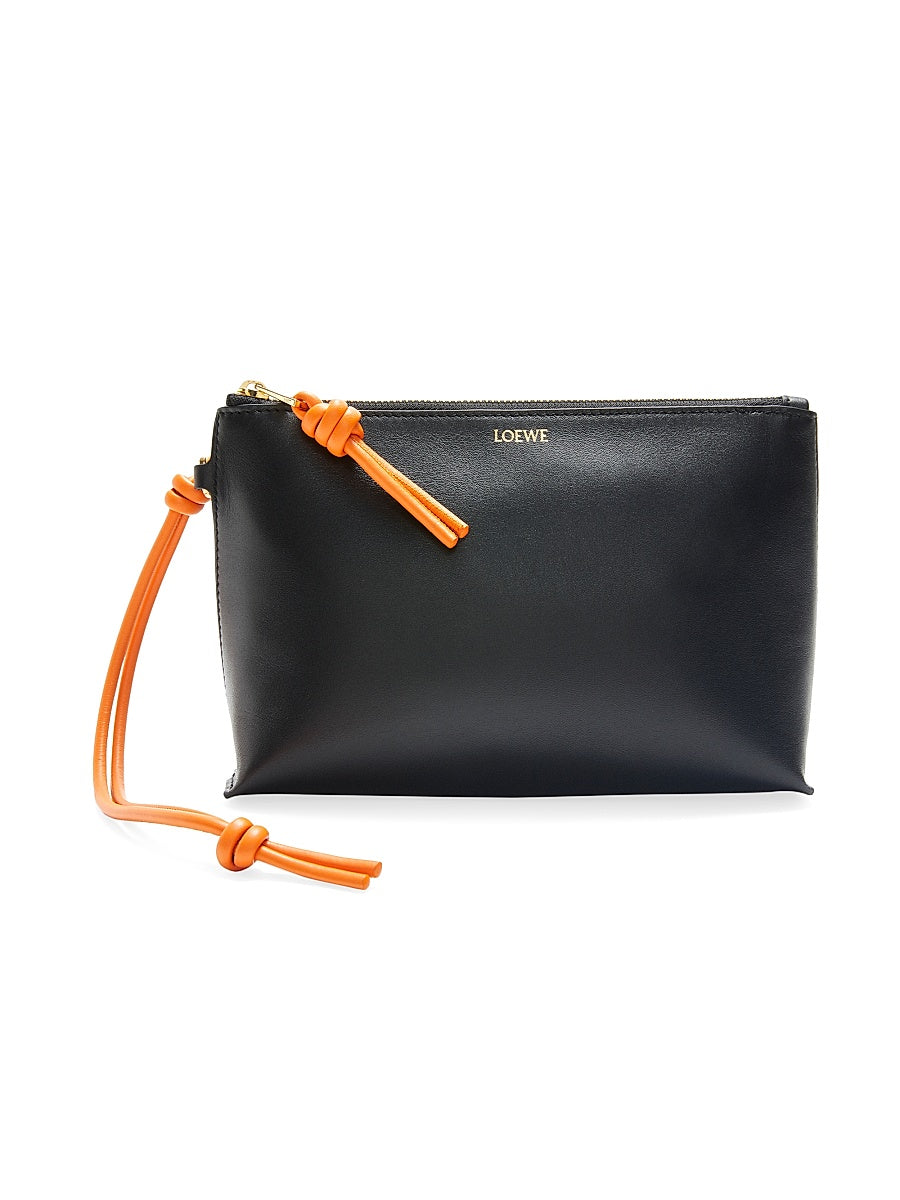 T-Knot Leather Pouch