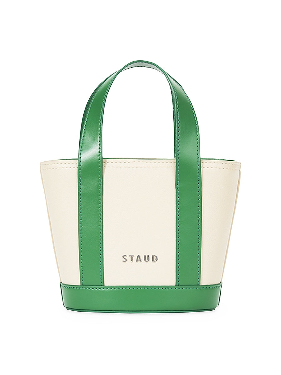 Micro Allora Leather Tote Bag