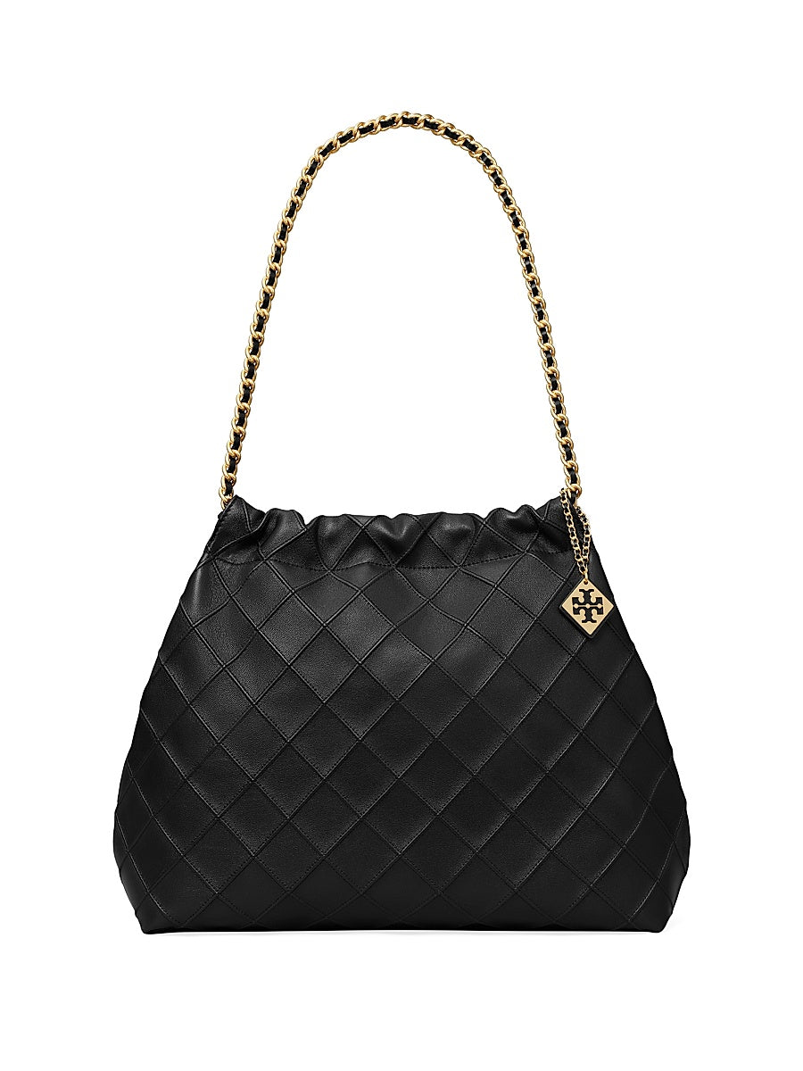 Large Fleming Soft Leather Hobo Bag