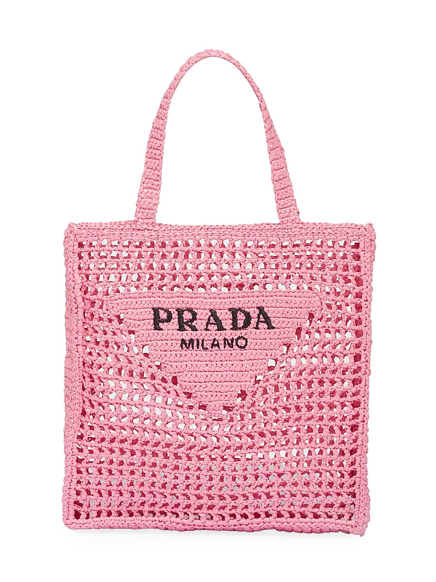 Large Crochet Tote Bag