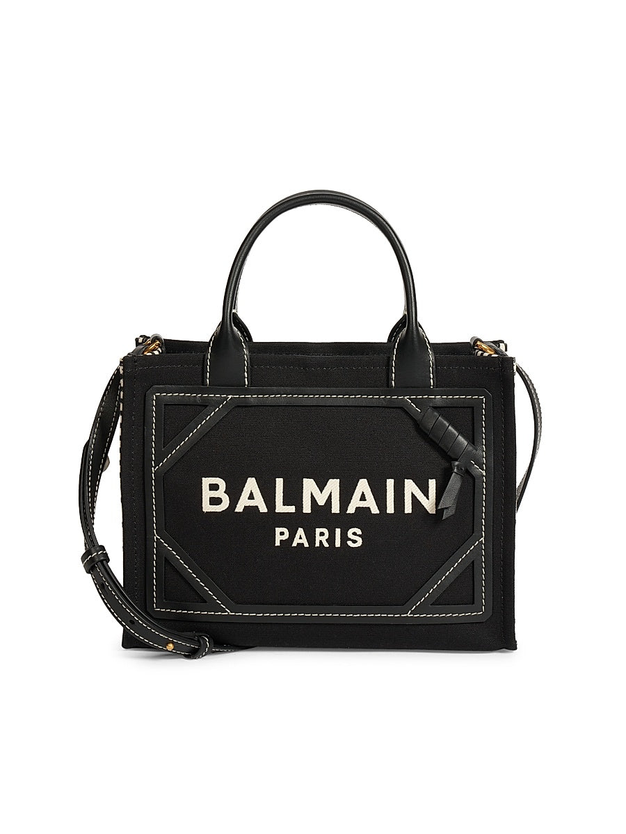 B-Army Small Monogram Canvas Tote Bag