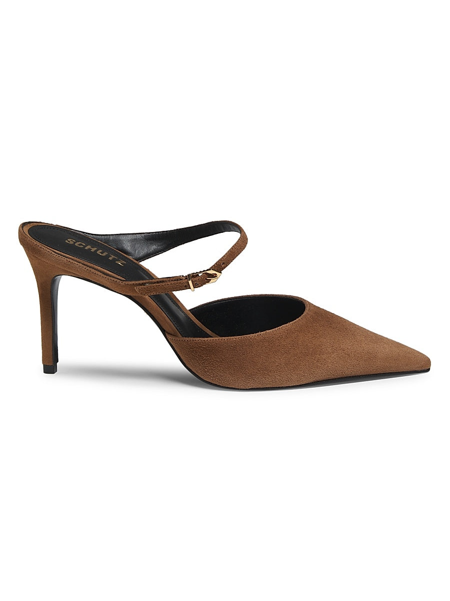 Laura 75MM Suede Mules
