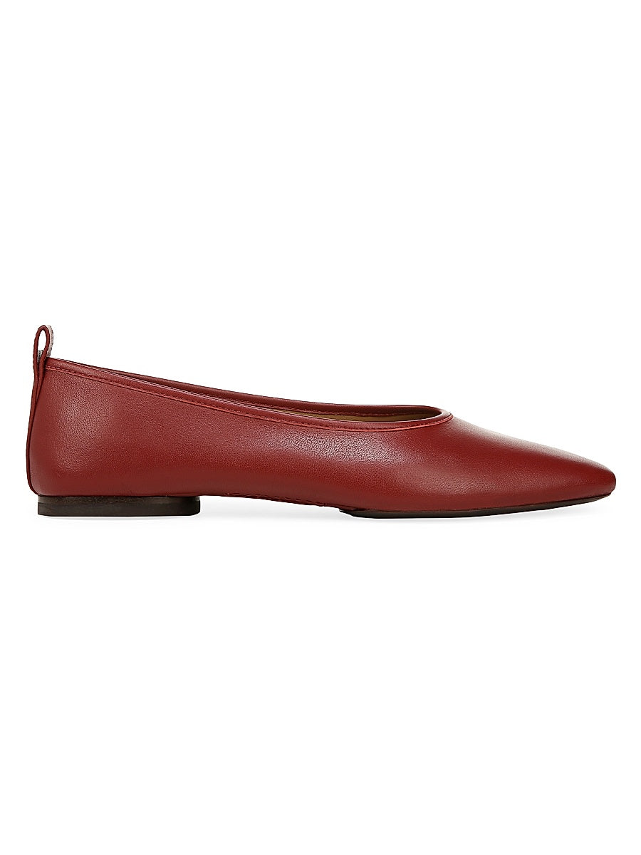 Vivian Leather Flats
