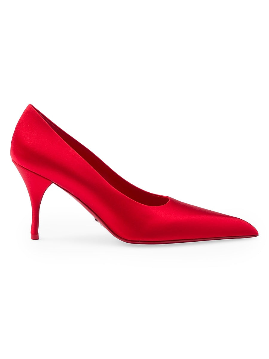 Satin Pumps