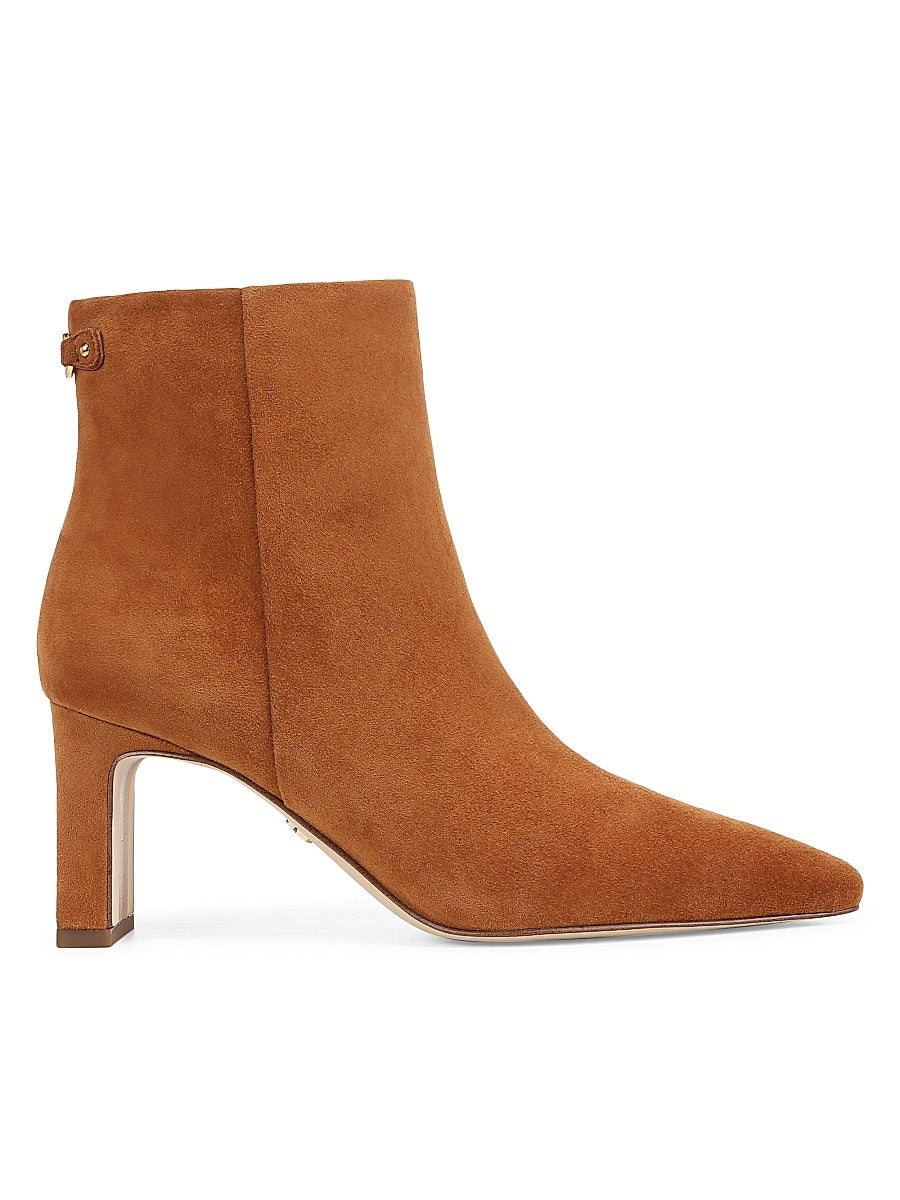 Saige 70MM Leather Booties
