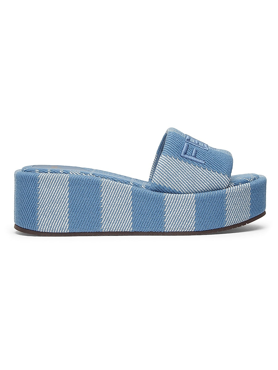 Sunshine 65MM Pequin Striped Platform Slides
