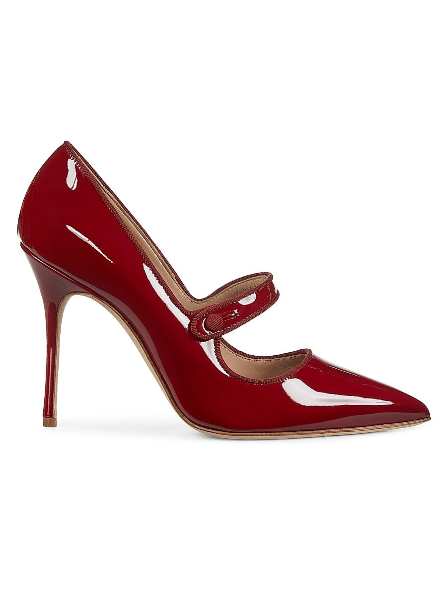 CampariNew 105MM Patent Leather Mary Jane Pumps