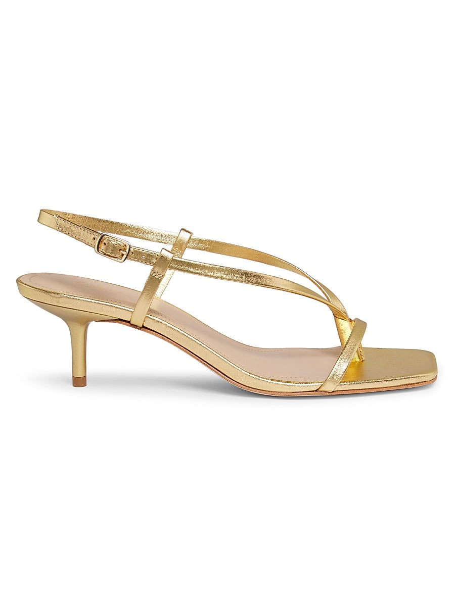 Barely There 50MM Leather Sandals