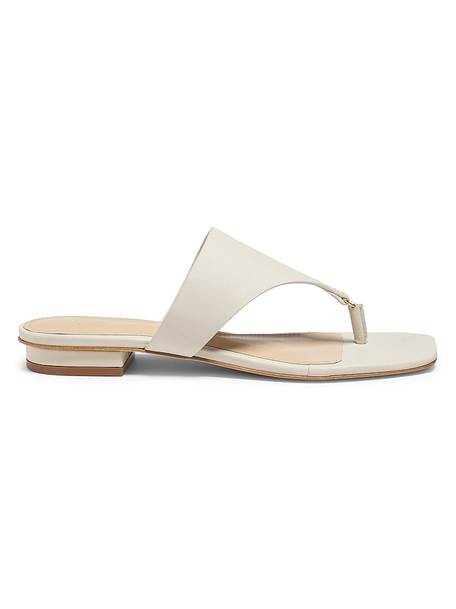 Ring Leather Sandals