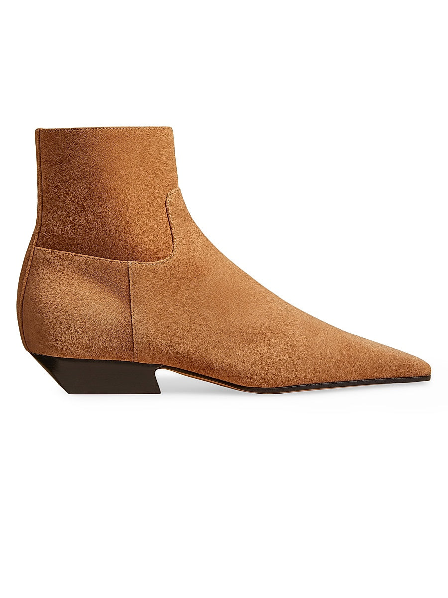 Marfa 25MM Leather Ankle Boots