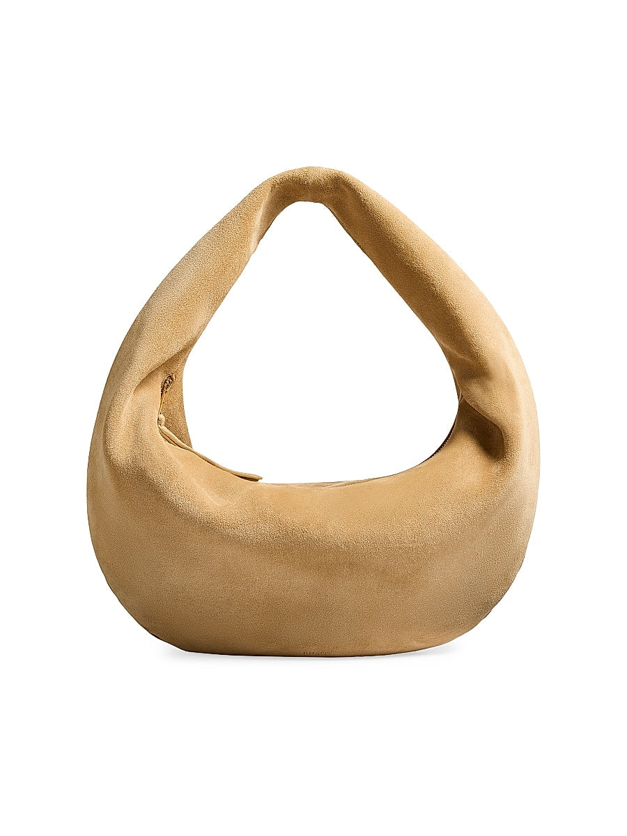 Medium Olivia Suede Hobo Bag