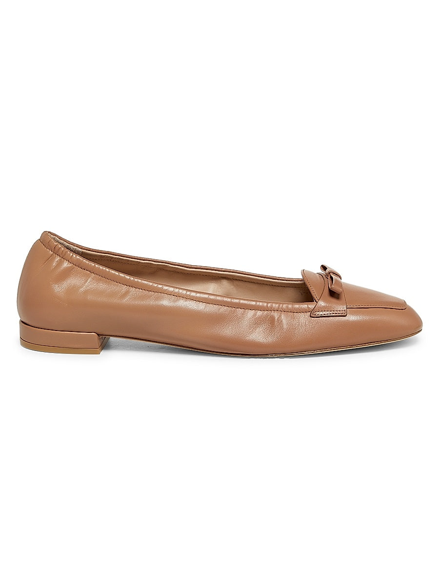 Tully Lacquered Leather Loafers