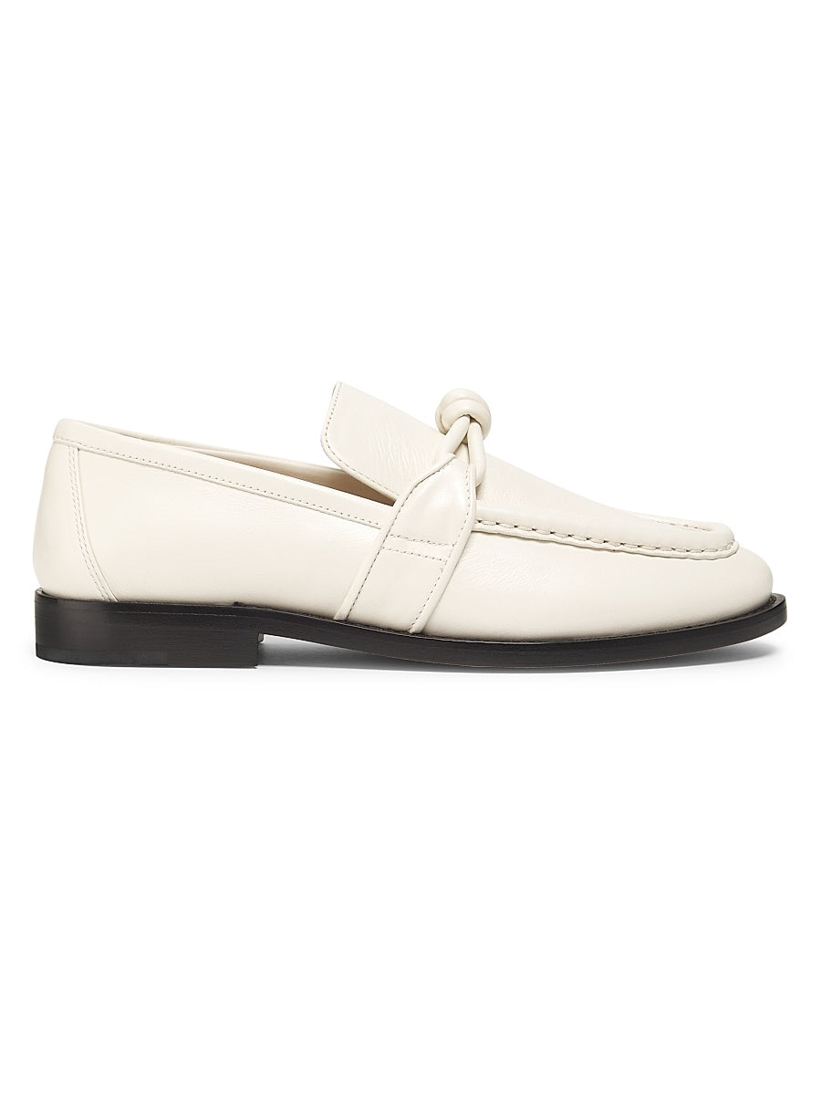 Astaire Leather Knot Loafers