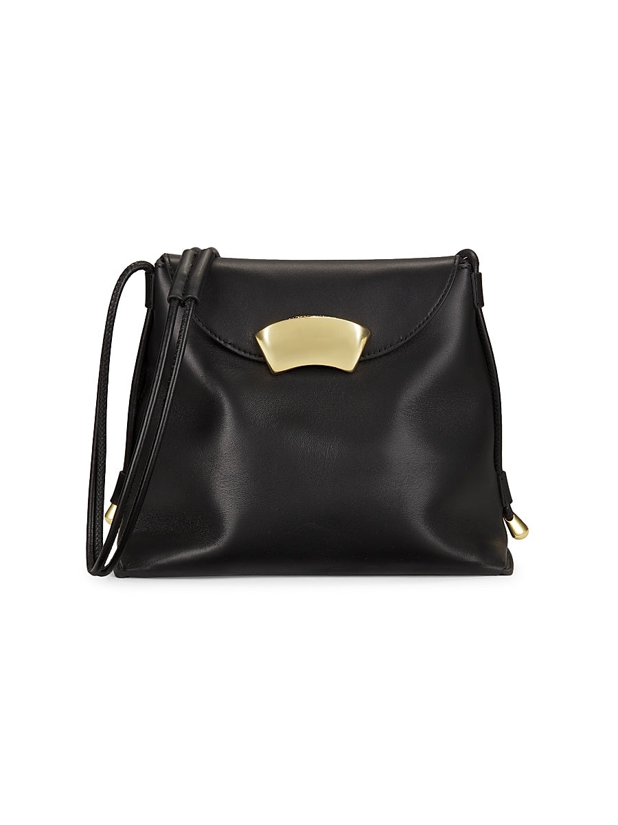 Petite ID Leather Shoulder Bag