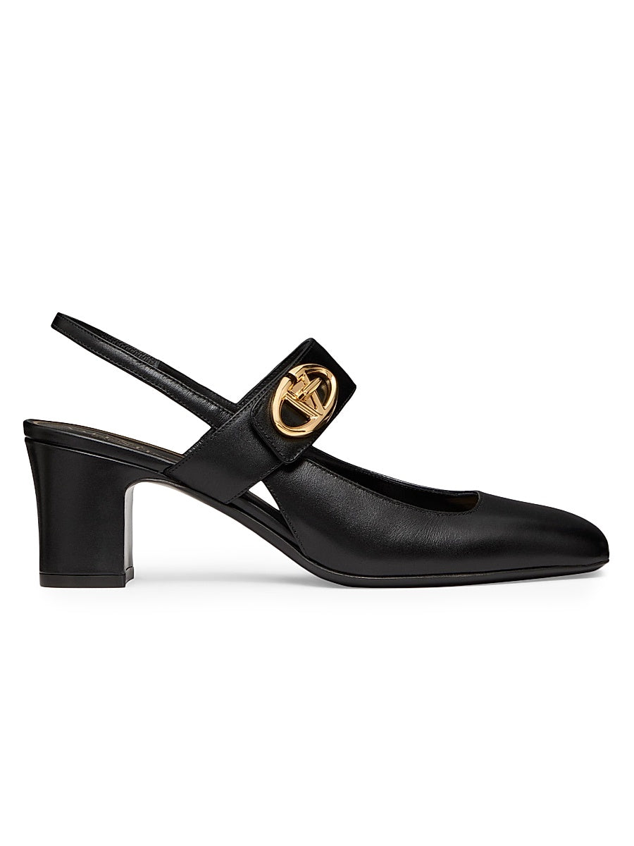 VLogo Locker Mary Jane Slingback Pumps 60MM