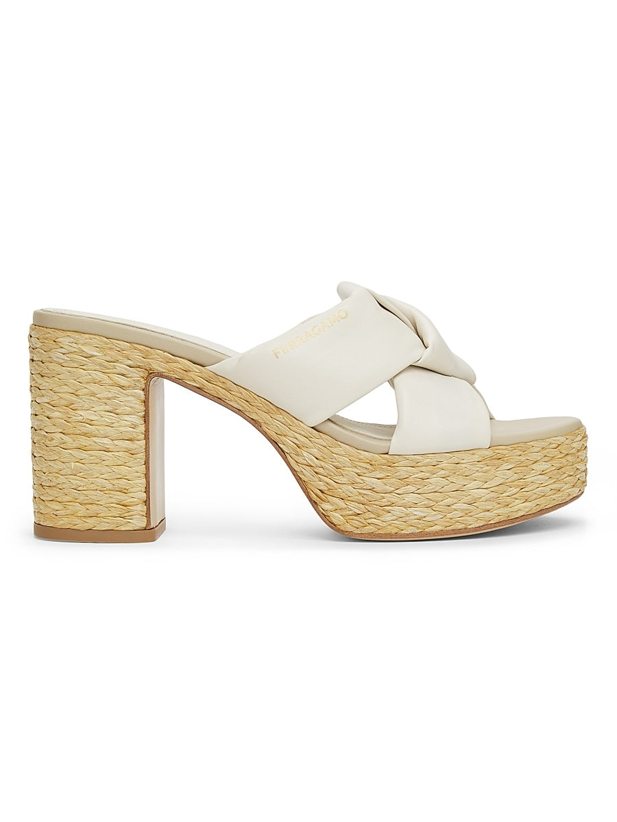 Douce 85MM Leather Pump Sandals