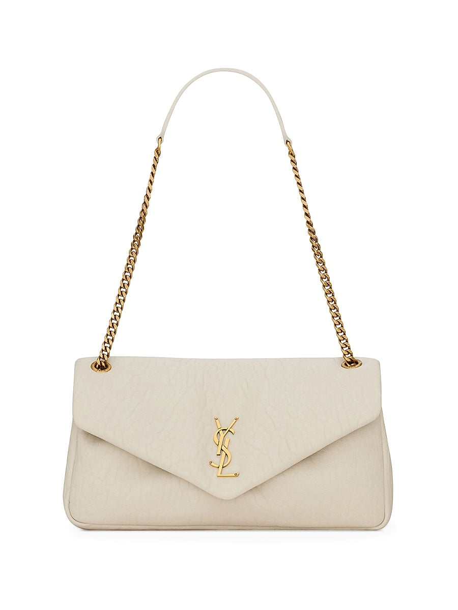 Calypso Medium Shoulder Bag in Grained Lambskin
