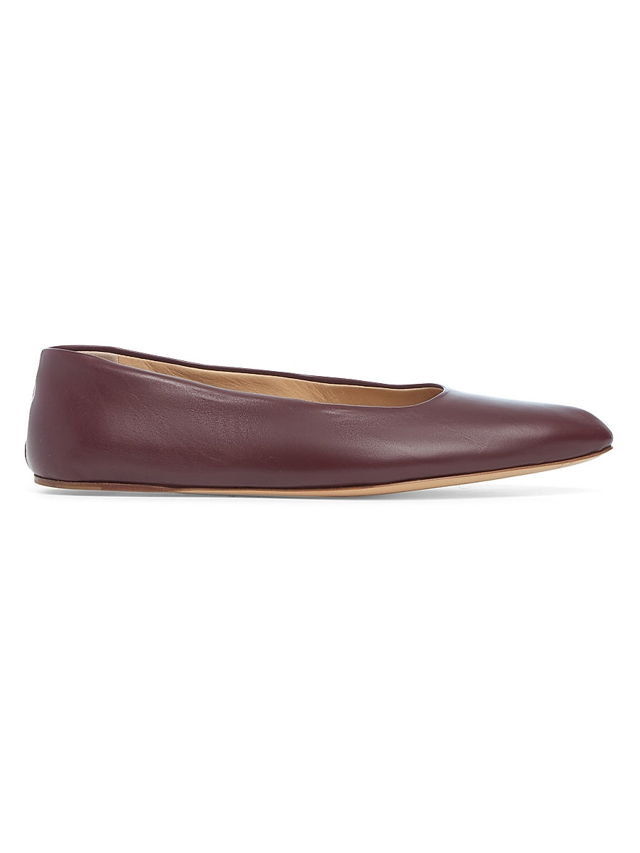 Andre Leather Ballerina Flats