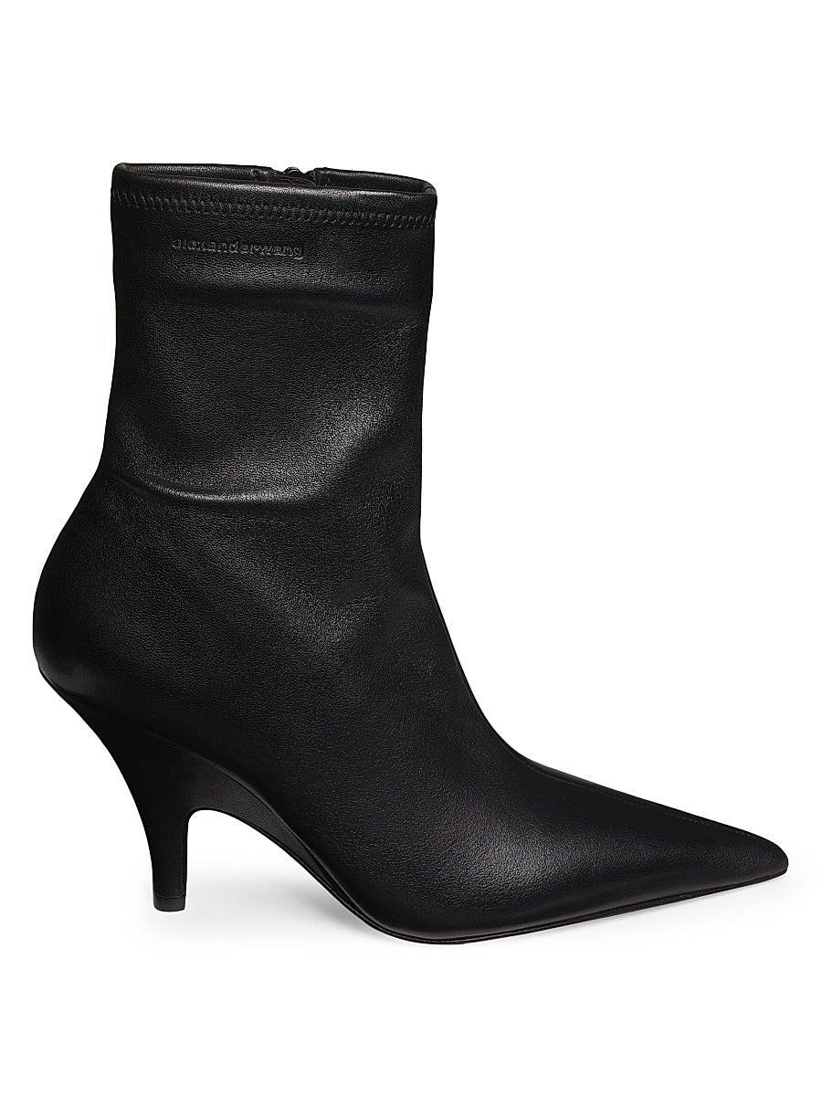 Diablo Leather Ankle Boots