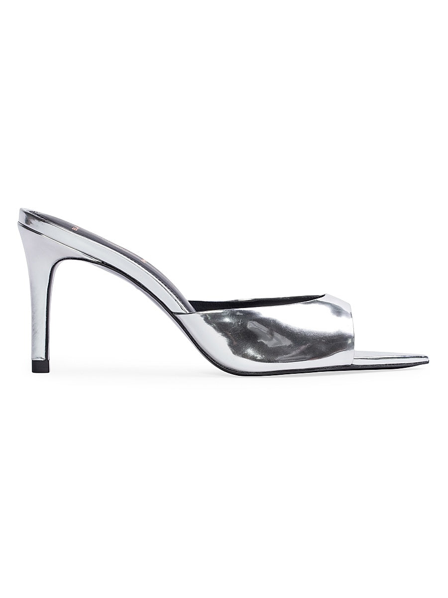 Brea 80MM Metallic Mules