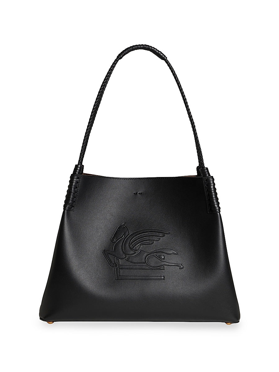 Medium Libra Leather Shopping Bag