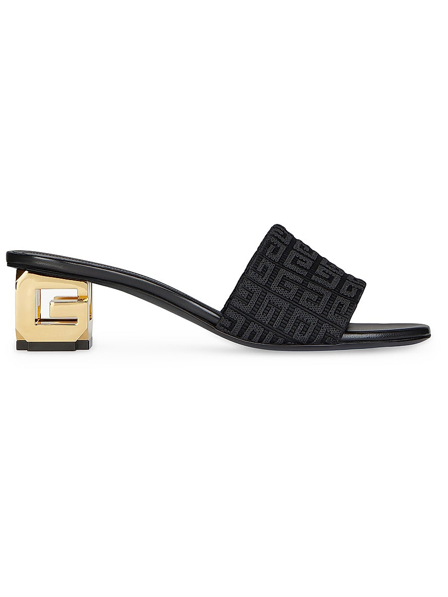 G Cube Mules in 4G Canvas